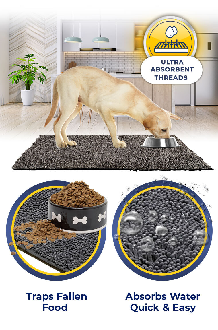 Muddy Mat Under Water